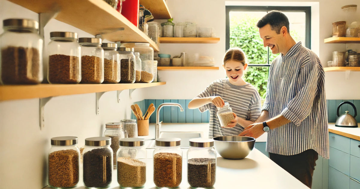 Armazenamento Sustentável de Alimentos Secos Como Manter a Qualidade Sem Embalagens Plásticas