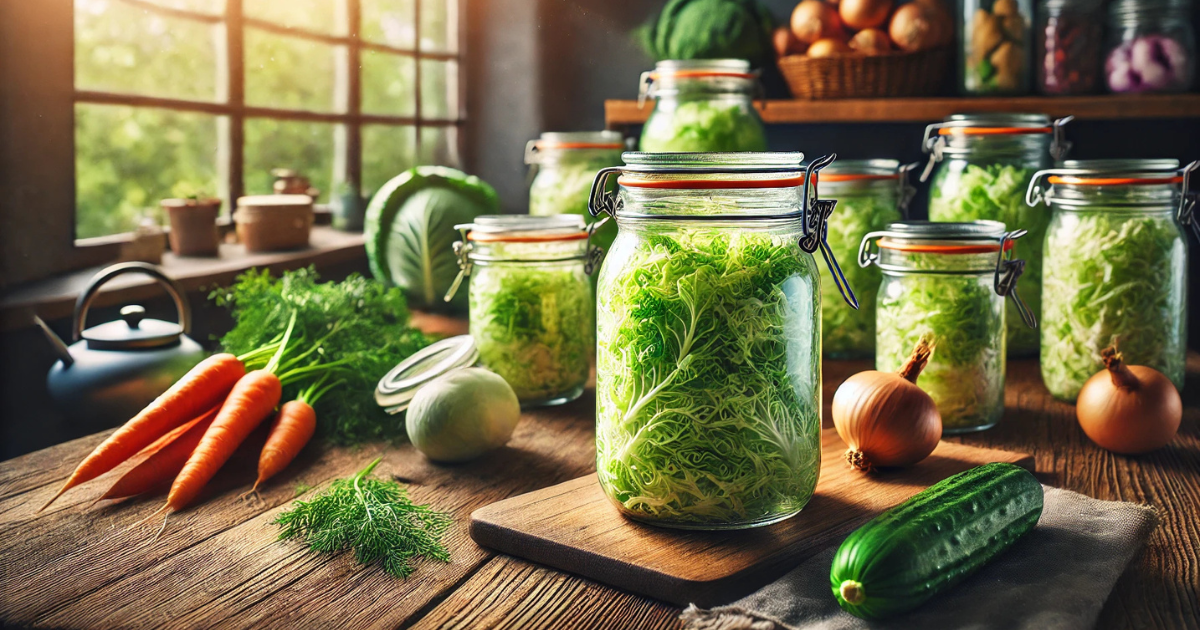 Como Fermentar Chucrute Sem Descartar Restos de Vegetais